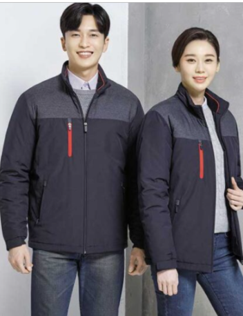 WM-J1701(점퍼), FABRIC : POLYESTER 82% COTTON 17% D (도전사), COLOR : NAVY, SIZE : M, L, XL, 2XL, 3XL, 정전기 방지원단