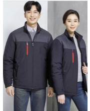 WM-J1701(점퍼), FABRIC : POLYESTER 82% COTTON 17% D (도전사), COLOR : NAVY, SIZE : M, L, XL, 2XL, 3XL, 정전기 방지원단