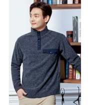 UBS 9505	  POLYESTER 100% MELANGE GREY Size: S / M / L / XL / 2XL / 3XL / 4XL  기모 티셔츠