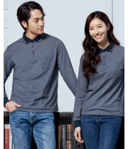 TL 3,  COTTON 55%, POLYESTER 45% MELRANGE GREY Size: S / M / L / XL / 2XL / 3XL / 4XL 긴팔 티셔츠