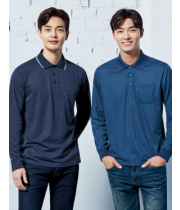 TL1,TL31,  좌측 POLYESTER 100% NAVY Size: S / M / L / XL / 2XL / 3XL / 4XL 긴팔 티셔츠, 우측 POLYESTER 100% BLUE Size: S / M / L / XL / 2XL / 3XL / 4XL 긴팔 티셔츠