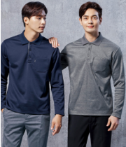 UBS 9503,	UBS 9504, 좌측  POLYESTER 100% NAVY Size: S / M / L / XL / 2XL / 3XL / 4XL  기모 티셔츠  우측  POLYESTER 100% MELANGE GREY Size: S / M / L / XL / 2XL / 3XL / 4XL 기모 티셔츠