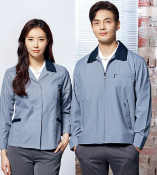 UBS253F,	UBS 253, 좌측 상의 POLYESTER 65%, RAYON 35% 제전복 / 여성용 정전기 방지 / 전자파차단 GREY Size: S / M / L / XL / 2XL / 3XL	우측 상의 POLYESTER 65%, RAYON 35% 제전복 / 남성용 정전기 방지 / 전자파차단 GREY Size: M / L / XL / 2XL