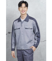 SM–J504,  FABRIC  POLYESTER 65%, COTTON 35%(T/C) COLOR  BLUE, GREY SIZE  상의 : M, L, XL, 2XL, 3XL, 4XL 하의 : 28 ~ 42 inch