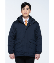 W-891,Polyester 100% (Stretch, TPU 필름)   C O L O R  진곤색 (DARK BLUE)   S I Z E  M / L / XL / 2XL / 3XL / 4XL / 5XL ‌ ‌ - 외피, 내피 별도로 착용 가능하며 함께 착용도 가능한 3IN1 제품  - 국산 스트레치 원단을 사용하여 촉감과 신축성이 좋음  - 투습 방수 기능의 TPU 필름 가공하여 착용감이 쾌적함  ‌- 고밀도 소프트 터치 충전재(4온스)를