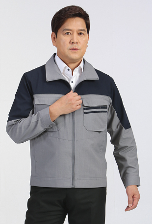 A-736,  폴리에스터 65% 레이온 35%(메드모도우)   COLOR  고색(NAVY) / 그레이(GREY)   SIZE  M / L / XL / 2 / 3XL / 4XL / 3XL / 4XL