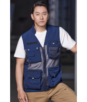 PR805, NAVY MESH VEST,레이온100%, 안전 반사필름, 사이즈  85,90,95,100,105,110,115,120