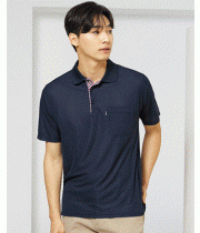 T24,POLYESTER 100% 국내산 원단 NAVY Size: S / M / L / XL / 2XL / 3XL / 4XL