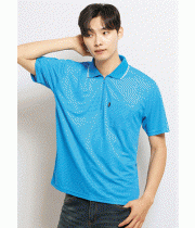 T12, POLYESTER 100% 스트라이프, 국내산 원단 BLUE Size: S / M / L / XL / 2XL / 3XL