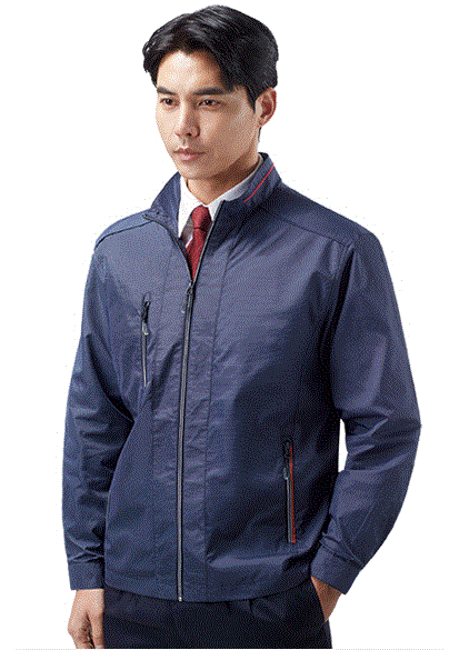 KSK2301,  제품소재  POLYESTER 15% RAYON 85%  특징  기능성 바람막이 스타일  NAVY+LED 라인배색  사이즈  M / L / XL / 2XL / 3XL / 4XL