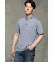 T-212, Polyester 100% (Jacquard)   C O L O R  멜란지 회색 (GRAY)   S I Z E  M / L / XL / 2XL / 3XL / 4XL / 5XL ‌ ‌ ‌‌- 자카드 방식의 타공 원단은 바람이 잘 통해 착용감이 시원함  - 가슴 주머니로 수납의 편의성이 좋음  - 세균 증식과 냄새 제거에 효과적인 데오드란트 테이프 사용