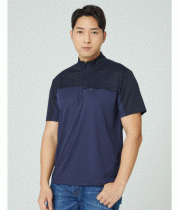 T-155, Polyester 100%   C O L O R  진곤색 (DARK NAVY)   S I Z E  M / L / XL / 2XL / 3XL / 4XL ‌ ‌ ‌ ‌- 사각 체크 원단을 사용해 질감이 독특함  - 시원하고 가벼운 원단 사용 ‌ ‌- 지퍼로 체결 가능한 가슴 주머니로 활용성을 높임 ‌ ‌- 질감을 이용한 투톤 디자인으로 세련됨