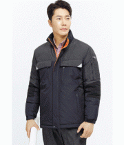 WM–J6202 [특허] 등판 핫팩 주머니로 가볍고 보온성이 높은 퀄팅 자켓. FABRIC  POLYESTER 100% (TPU코팅) COLOR  NAVY SIZE  M, L, XL, 2XL, 3XL, 4XL