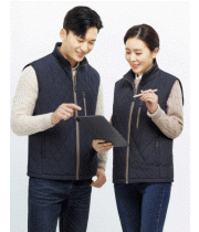 WM–V1502 카라 내부 보온성 좋은 폴라폴리스 처리, 다용도 수납 주머니, FABRIC  POLYESTER 100% COLOR  NAVY SIZE  M, L, XL, 2XL, 3XL, 4XL