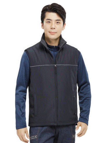 WM–V222 내부전체 폴라폴리스 처리로 보온성 좋음 야광테이프 처리됨 FABRIC  POLYESTER 100% (BONDING) COLOR  NAVY SIZE  M, L, XL, 2XL, 3XL, 4XL