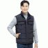 WM–V1402 [특허] WELLON VEST 솜보다 가볍고, 우수한 보온성 신소재웰론,POLYESTER 100% (메모리) COLOR  NAVY SIZE  M, L, XL, 2XL, 3XL, 4XL