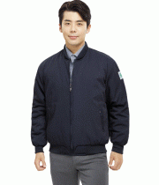 WM–J917 시보리 점퍼,POLYESTER 65% / RAYON 35% (TR) COLOR  NAVY SIZE  M, L, XL, 2XL, 3XL, 4XL