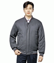 WM–J303 ,시보리 점퍼  POLYESTER 65% / RAYON 35% (TR) COLOR  GREY (메란지) SIZE  S, M, L, XL, 2XL, 3XL, 4XL