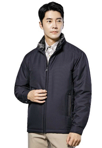 WM–J1201 카라털(FUR) 탈부착 장착 가능,POLYESTER 100% COLOR  NAVY SIZE  M, L, XL, 2XL, 3XL, 4XL