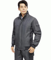 WM–J704 손목, 밑단 시보리 형태 보온재 솜 (패딩 퀄팅)  (상,하의) WM-P704 POLYESTER 65% / RAYON 35%(TR) COLOR  D/GREY SIZE   (상의) M, L, XL, 2XL, 3XL, 4XL (하의) 28 ~ 42inch