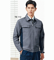 TB-112, POLYESTER 65%, RAYON 35% 사이즈	M , L , XL , 2XL , 3XL , 4XL 색상	GREY (그레이) 원단 TAK원단 사용 / T/R 트로피컬 특징	YKK 지퍼 사용