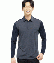 TS–2309 냉감성, 내구성, 활동성, 쾌적한 착용감 , 몸판 POLYESTER 92% PU 8% 배색 POLYESTER 80% PU 20% (냉감원단) COLOR NAVY SIZE  M, L, XL, 2XL, 3XL, 4XL