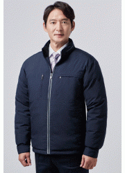 )KSK 232, POLYESTER 90% SPAN 10% 충전재:웰론  특징  과하지 않은 심플한 반사띠 라인  따듯하고 가벼운 소재 웰론 충전재  사이즈  M / L / XL / 2XL / 3XL / 4XL