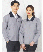 UBS 253,  POLYESTER 65%, RAYON 35%, 상의 GREY Size: S / M / L / XL / 2XL / 3XL / 4XL