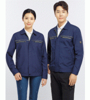 SM-2402 제전복  Fabric POLYESTER 65%. RAYON 35%(T/R 제전원단)  Color NAVY  Size M, L, XL, 2XL, 3XL, 4XL